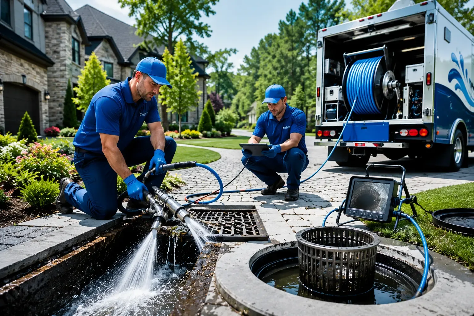 Local outdoor drain cleaning professionals in Gresham, NE
