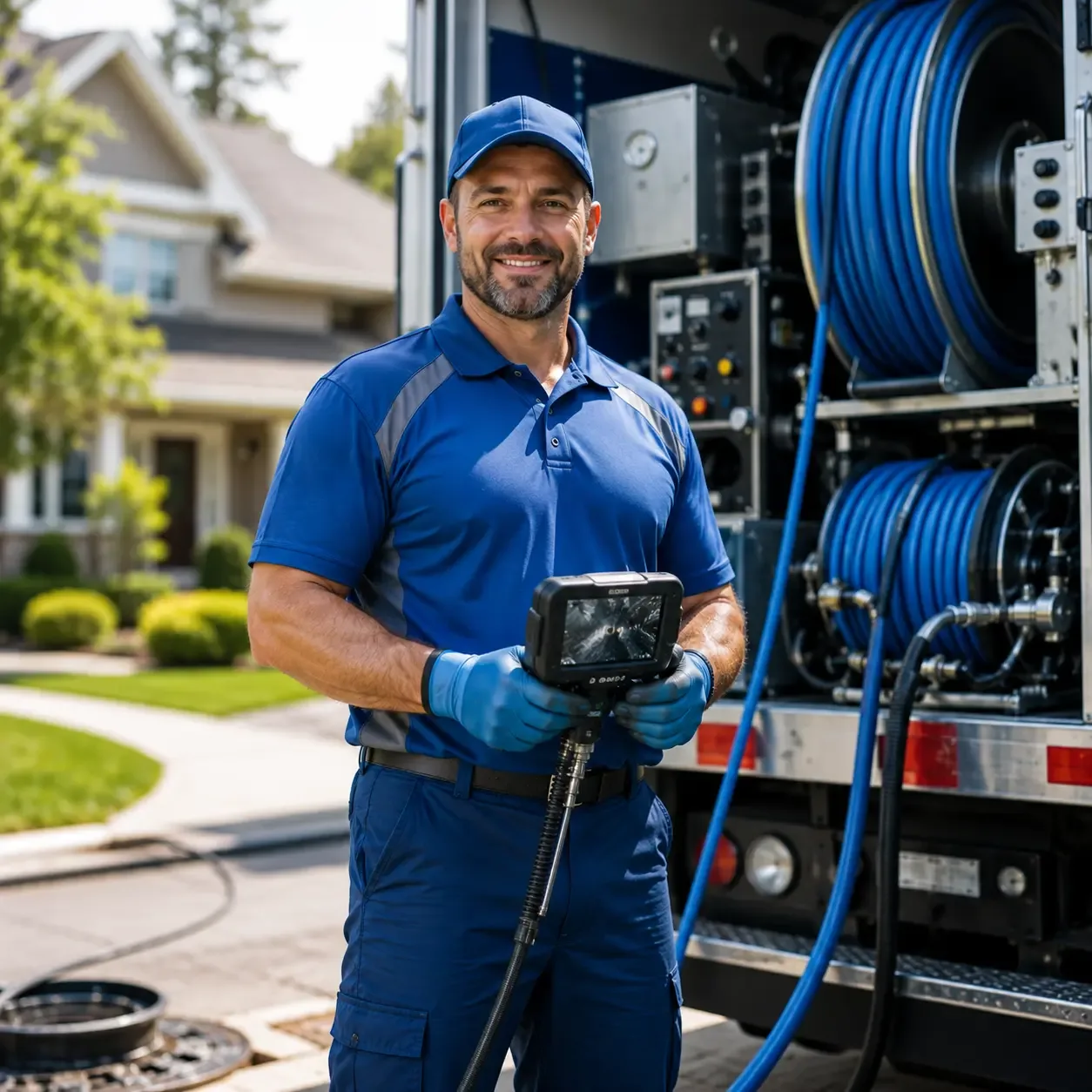 Local outdoor drain cleaning specialists in Gresham, NE